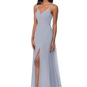 Azazie Lena Bridesmaids Dress - Dusty Lavender - Size A4